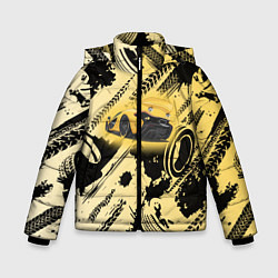 Куртка зимняя для мальчика Drift, цвет: 3D-черный