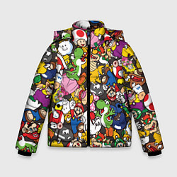 Куртка зимняя для мальчика Capcom World, цвет: 3D-черный