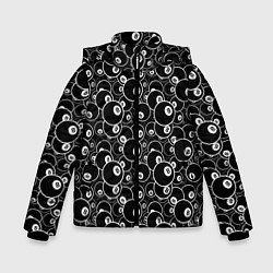 Куртка зимняя для мальчика Пул-8, цвет: 3D-черный