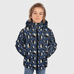 Куртка зимняя для мальчика Бильярд 8, цвет: 3D-черный — фото 2