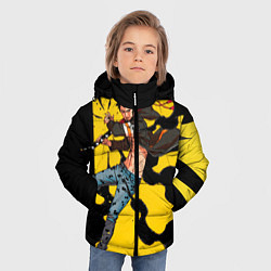 Куртка зимняя для мальчика Трафальгар Ло из One Piece, цвет: 3D-красный — фото 2