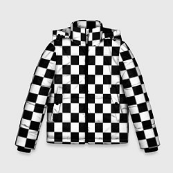 Зимняя куртка для мальчика Шахматист