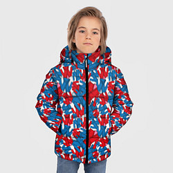 Куртка зимняя для мальчика Кимоно, цвет: 3D-светло-серый — фото 2