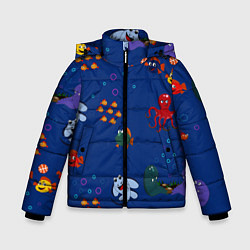 Зимняя куртка для мальчика Подводный мир