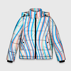 Куртка зимняя для мальчика Морская Лагуна!, цвет: 3D-черный