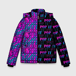Зимняя куртка для мальчика POP it NEON