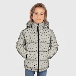 Куртка зимняя для мальчика Звёздочки, цвет: 3D-черный — фото 2