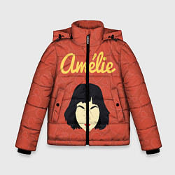 Куртка зимняя для мальчика Амели фильм, цвет: 3D-черный