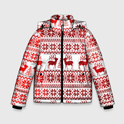 Зимняя куртка для мальчика Зимний лес