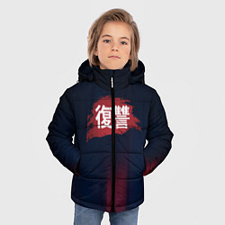 Куртка зимняя для мальчика Japanesse Revenge, цвет: 3D-черный — фото 2