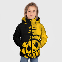 Куртка зимняя для мальчика ONE PIECE PIRATES ПИРАТЫ, цвет: 3D-черный — фото 2