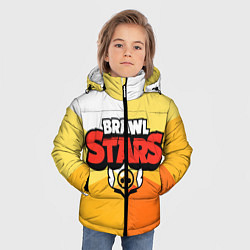 Куртка зимняя для мальчика BRAWL STARS - БРАВЛ СТАРС, цвет: 3D-черный — фото 2