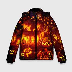 Зимняя куртка для мальчика Тыквы на Хэллоуин