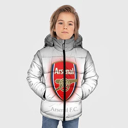 Куртка зимняя для мальчика F C Arsenal, цвет: 3D-красный — фото 2