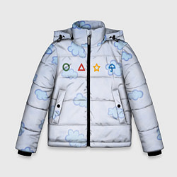 Куртка зимняя для мальчика Ojingeo geim - Облака, цвет: 3D-светло-серый