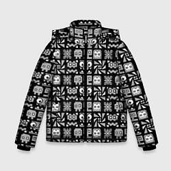 Зимняя куртка для мальчика Geometry Dash Cubes