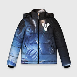 Куртка зимняя для мальчика DESTINY 2 ЛЕДЯНОЙ МАРС ТАЙНЫЙ ГЕРОЙ, цвет: 3D-черный