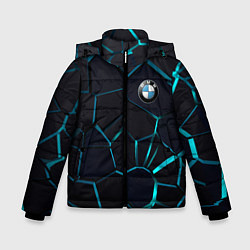 Зимняя куртка для мальчика BMW 3D плиты с подсветкой