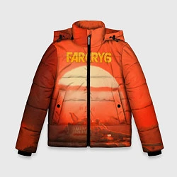 Куртка зимняя для мальчика Far Cry 6 - Libertad, цвет: 3D-черный