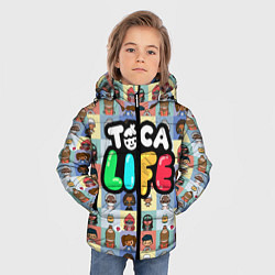Куртка зимняя для мальчика Toca Life, цвет: 3D-светло-серый — фото 2