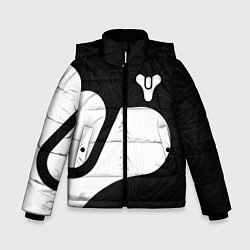 Зимняя куртка для мальчика DESTINY 2 LOGO WHITE