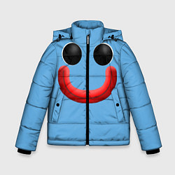Куртка зимняя для мальчика Huggy Waggy smile, цвет: 3D-светло-серый