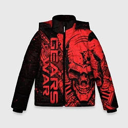 Куртка зимняя для мальчика Gears 5 - Gears of War, цвет: 3D-черный