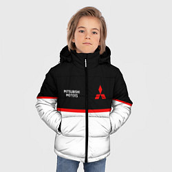 Куртка зимняя для мальчика Mitsubushi Два цвета, цвет: 3D-черный — фото 2