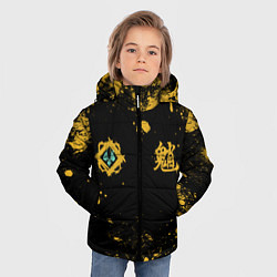 Куртка зимняя для мальчика ОХОТНИК НА ДЕМОНОВ СЯО, цвет: 3D-красный — фото 2