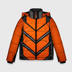 Куртка зимняя для мальчика НАНО БРОНЯ NANO ARMOR, цвет: 3D-черный