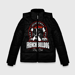 Зимняя куртка для мальчика Французский Бульдог French Bulldog