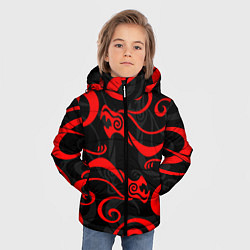 Куртка зимняя для мальчика ДРАКОН ДРАКЕНА ТОКИЙСИКИЕ МСТИТЕЛИ, цвет: 3D-красный — фото 2