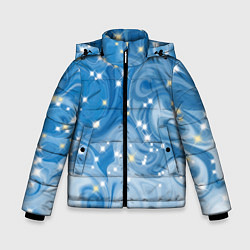 Зимняя куртка для мальчика Голубая метелица