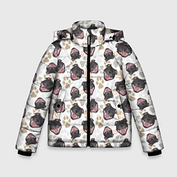 Зимняя куртка для мальчика Стаффордширский Бультерьер Bull-Terrier