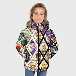 Куртка зимняя для мальчика GENSHIN IMPACT ГЕНШИН ИМПАКТ ВСЕ ПЕРСОНАЖИ, цвет: 3D-черный — фото 2