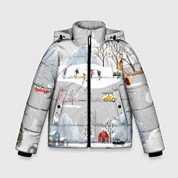 Зимняя куртка для мальчика Нoвoгодние Праздники 2022