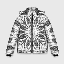 Куртка зимняя для мальчика Коллекция Journey Снежный цветок 535-3М5, цвет: 3D-светло-серый