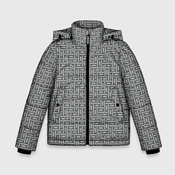 Зимняя куртка для мальчика Коллекция Journey Прямоугольники 119-9-6 Дополнени
