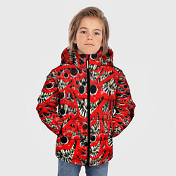 Куртка зимняя для мальчика POPPY PLAYTIME ХАГГИ ВАГГИ, цвет: 3D-черный — фото 2