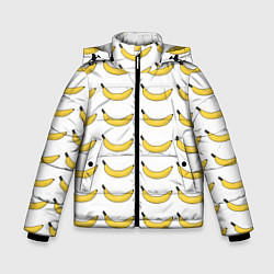 Зимняя куртка для мальчика Крупный Банановый рай