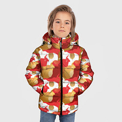 Куртка зимняя для мальчика Быки Bulls, цвет: 3D-светло-серый — фото 2