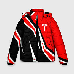 Зимняя куртка для мальчика TESLA MOTORS RED LINE ТЕСЛА