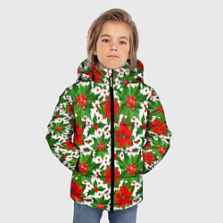 Куртка зимняя для мальчика Christmas 2022, цвет: 3D-черный — фото 2