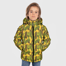 Куртка зимняя для мальчика Носки камуфляж, цвет: 3D-светло-серый — фото 2