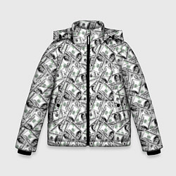 Куртка зимняя для мальчика Миллионер Millionaire, цвет: 3D-светло-серый