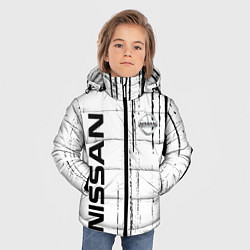 Куртка зимняя для мальчика Nissan ниссан,, цвет: 3D-светло-серый — фото 2