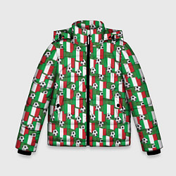 Зимняя куртка для мальчика Италия футбол