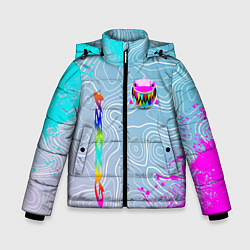 Зимняя куртка для мальчика 6IX9INE Gooba Брызги