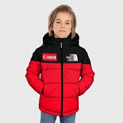 Куртка зимняя для мальчика The Photo Face Canon, цвет: 3D-красный — фото 2