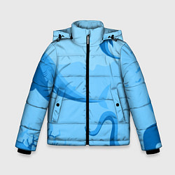 Зимняя куртка для мальчика МоРское Дно с Акулами